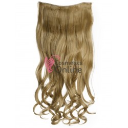 Extensie tresa de par cu 5 Clipsuri, tripla ondulata de 62 cm Saten Mediu Ash 39931